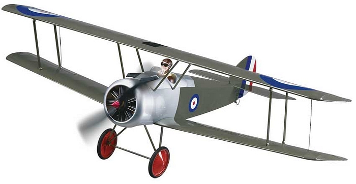 The RC Sopwith Camel.