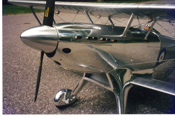 metal rc plane